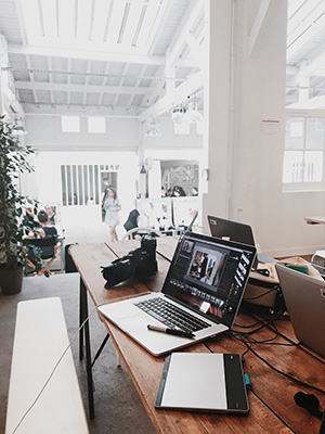 Office space of a Toms River SEO professional